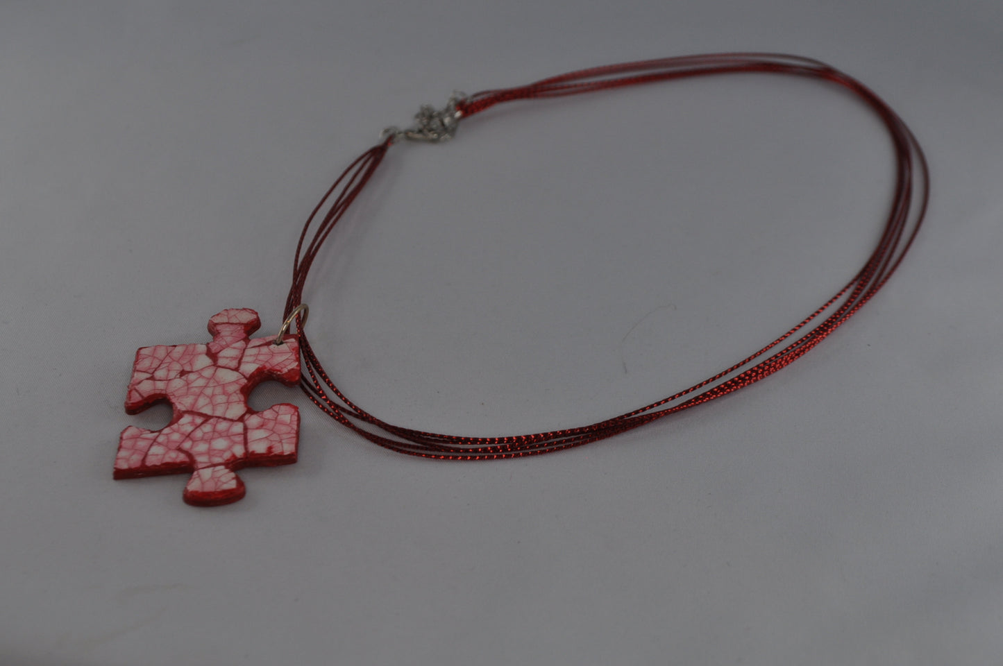 15117 - Pendentif EggShell rouge