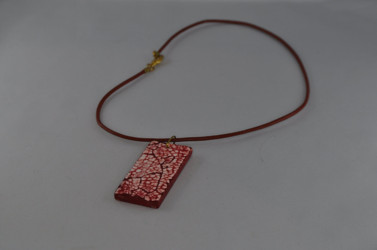 15106 - Pendentif EggShell rouge