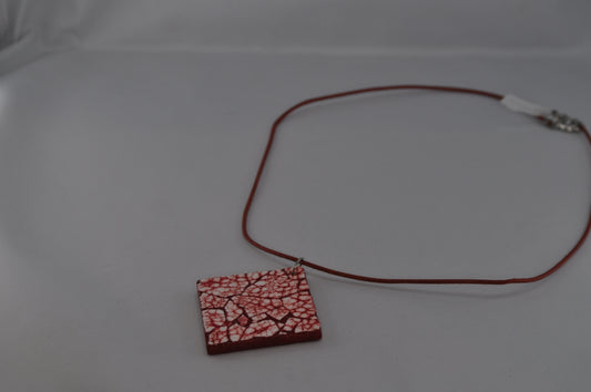 15129 - Pendentif EggShell rouge