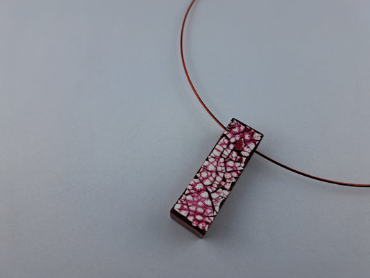 15147 - Pendentif EggShell rouge