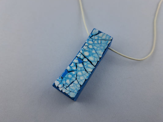 15148 - Pendentif EggShell bleu