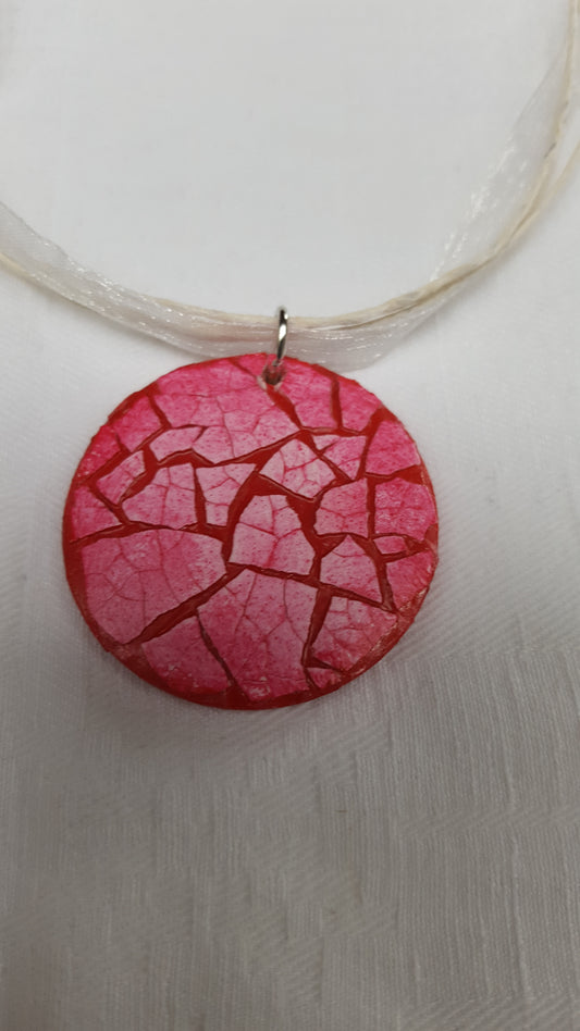 18107 - Pendentif EggShell Orange