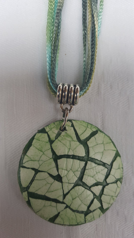 18116 - Pendentif EggShell vert