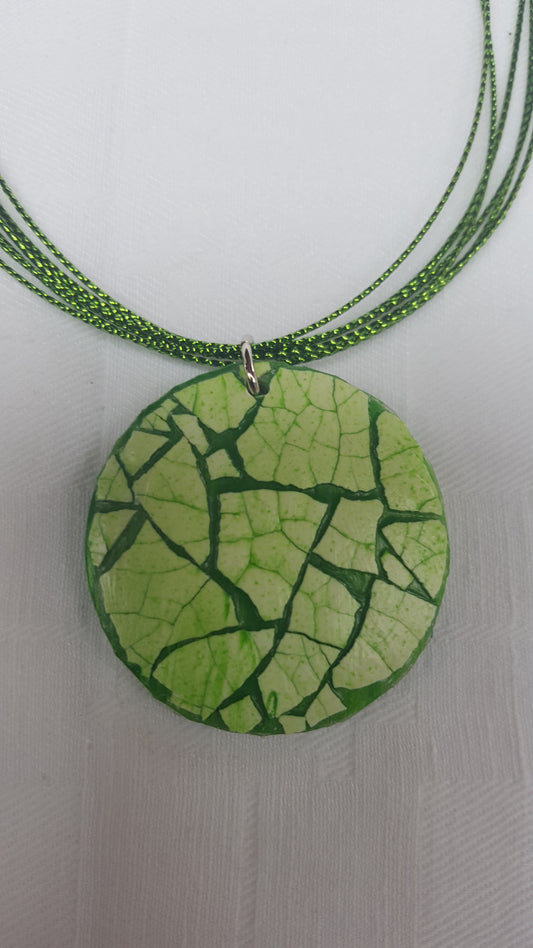 18117 - Pendentif EggShell vert