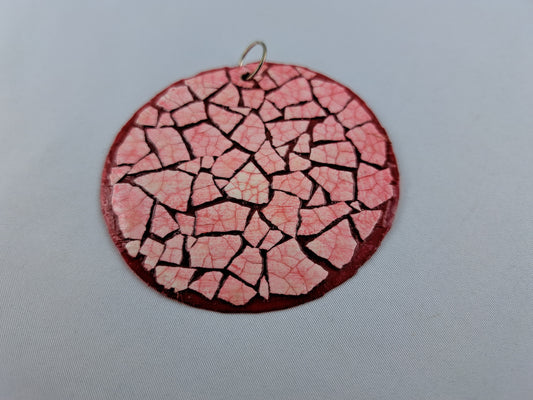 23105 - Pendentif EggShell rouge